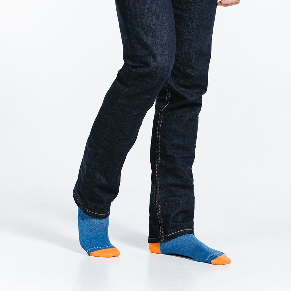 Compression Dress Socks - Beach Fire
