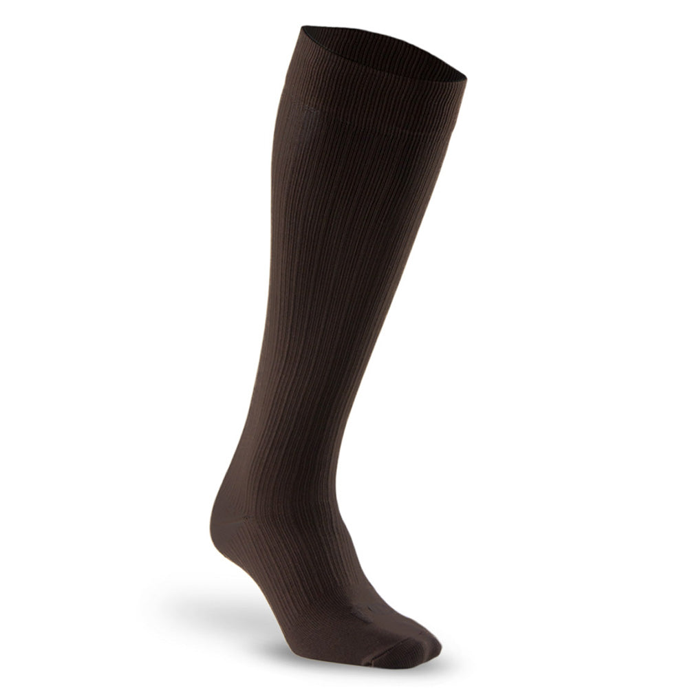 Stylish Compression Dress Socks for Work & Travel, Brown ...