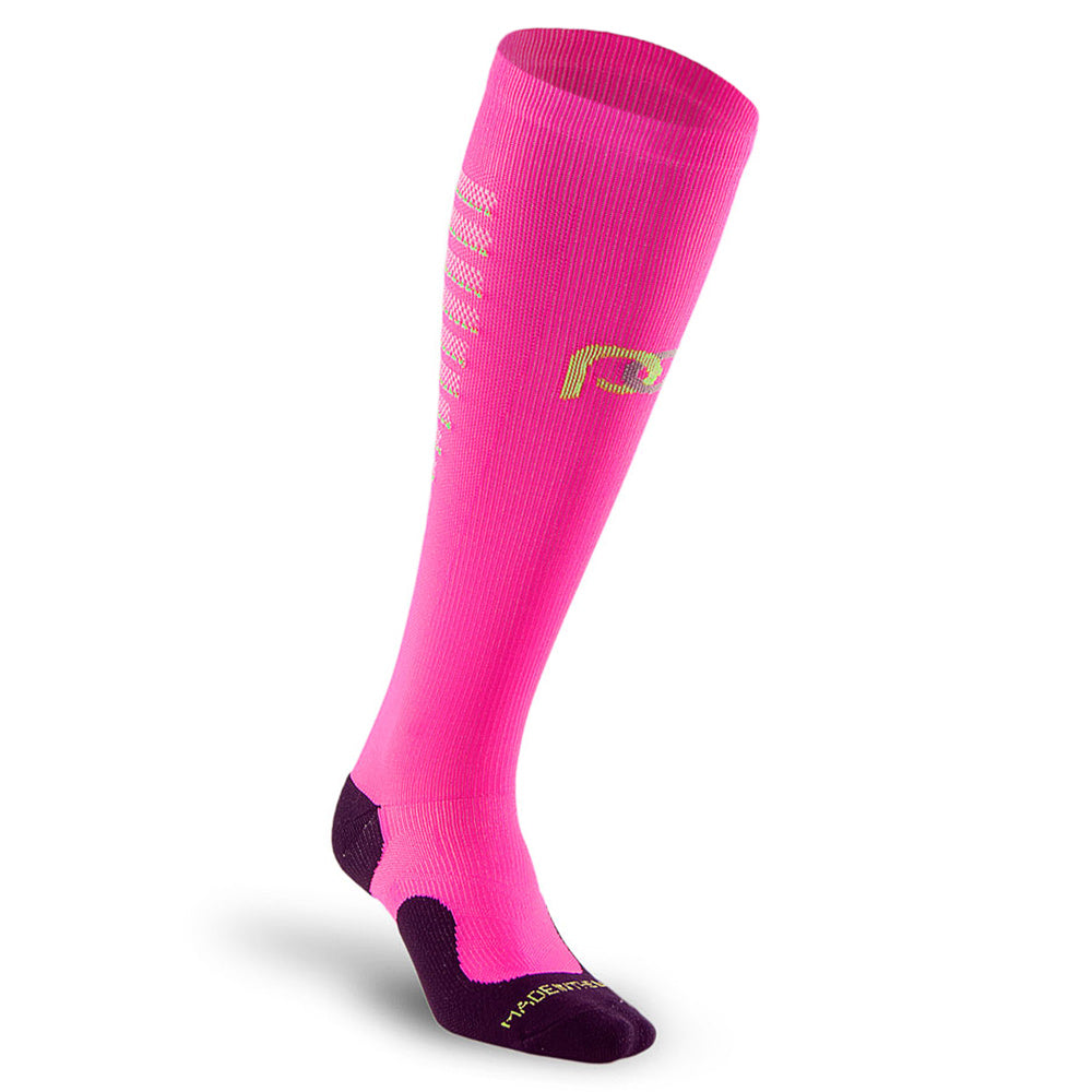Marathon Elite Neon/Hot Pink Compression Socks – procompression.com