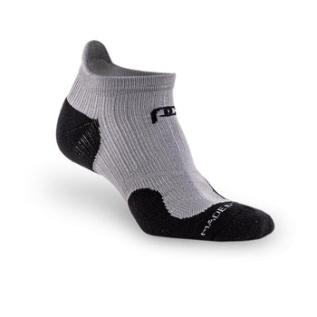 PRO Compression Trainer Low Tab socks in grey | Ankle Compression Socks 