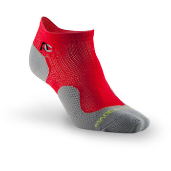 Red Low Compression Socks - Ankle Socks