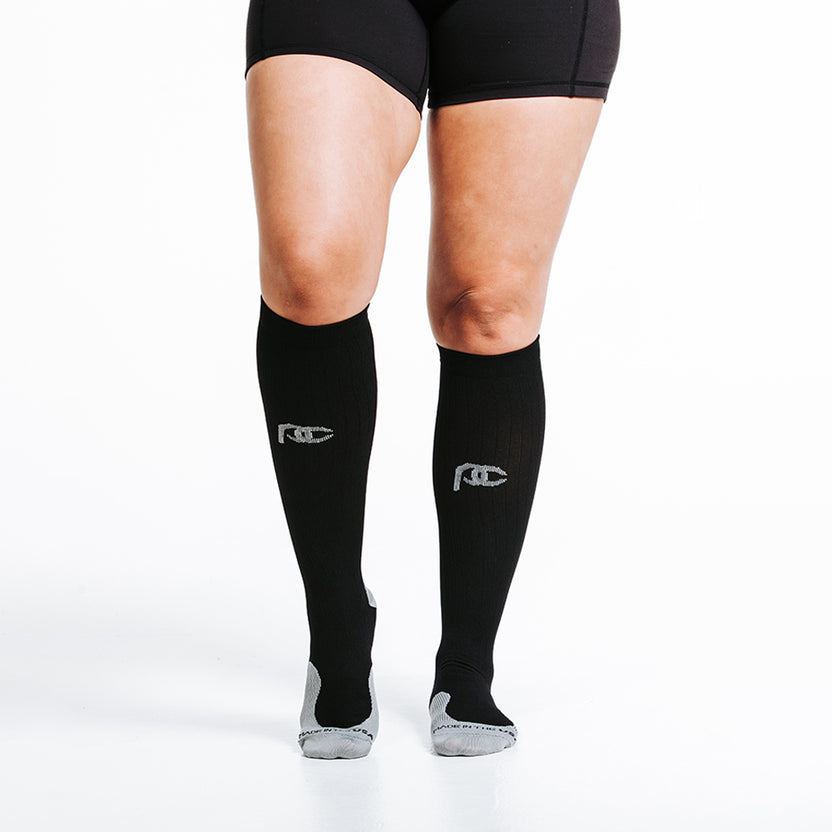 #1 Selling | Best Compression Socks - Black - procompression.com