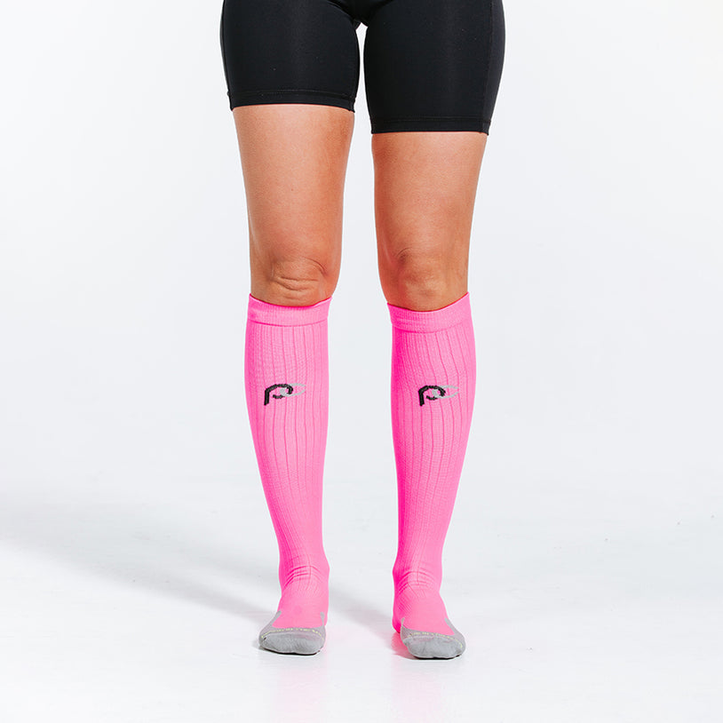 Graduated Compression Socks - Marathon Neon Pink | PRO Compression ...