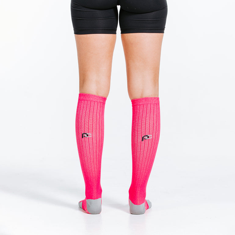 Compression Marathon Socks - Pink | PRO Compression – procompression.com