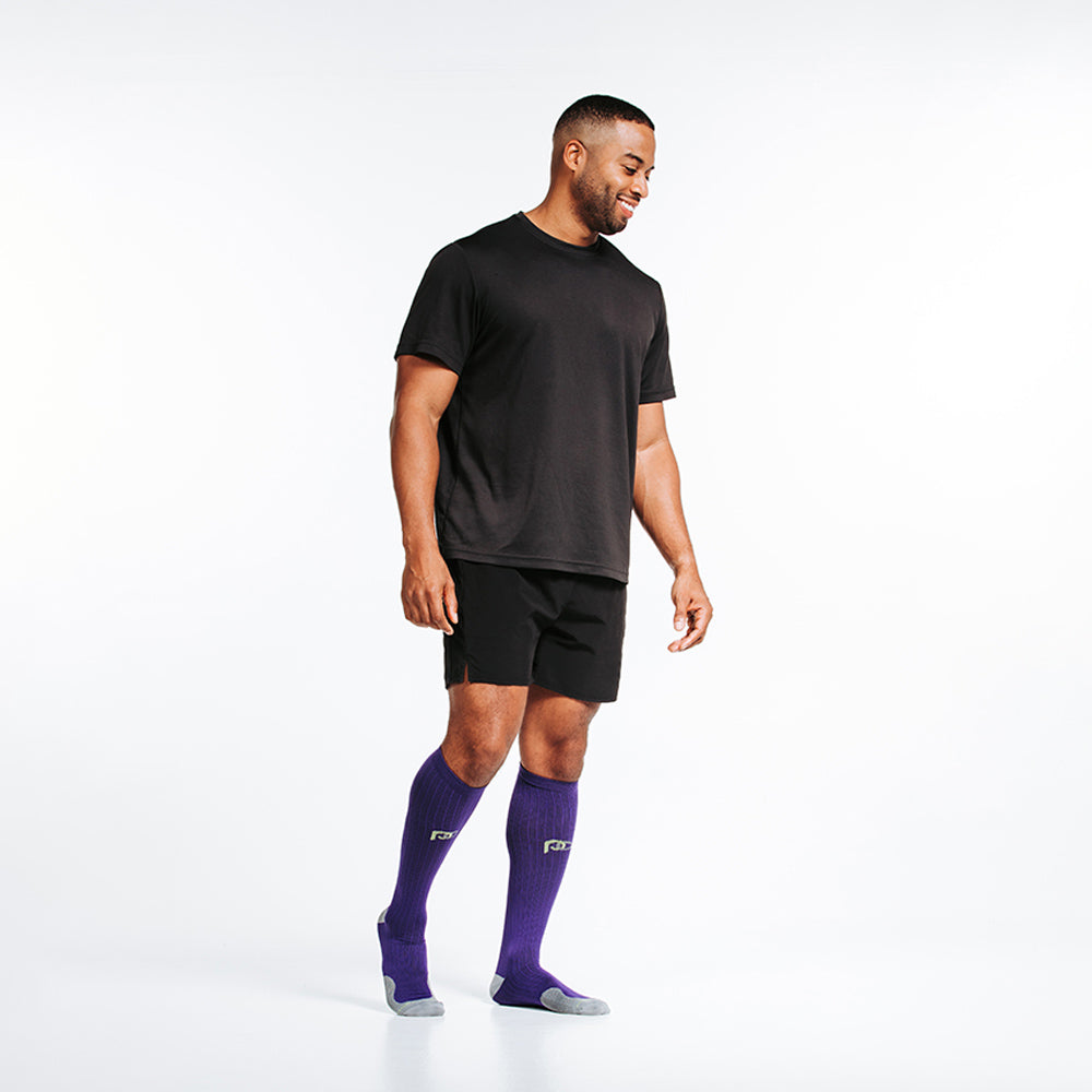 1 Selling  Compression Marathon Socks - Purple –