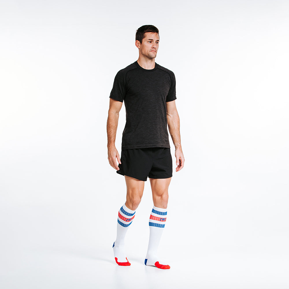 03122022-Knee-High-Compression-Socks-Marathon-White-Red-and-Blue-Stripe-3.jpg