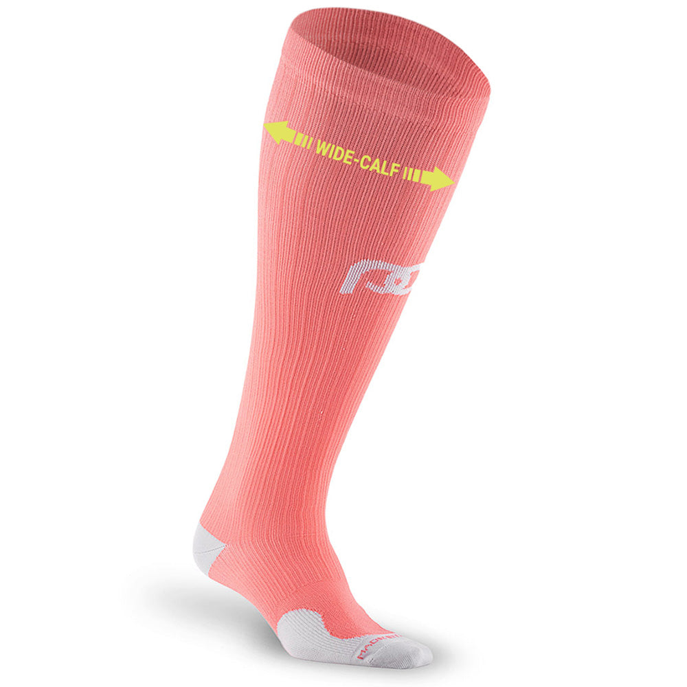 04-13-22-Knee-High-Compression-Socks-Marathon-Wide-Calf-Just-Peachy-1.jpg