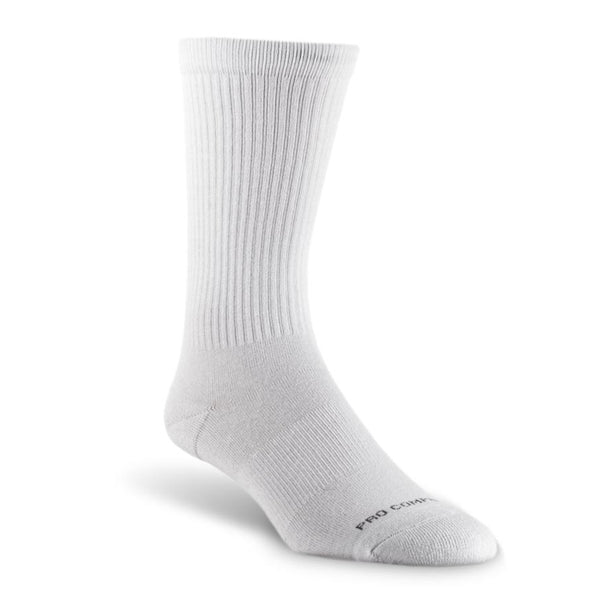 Lifestyle Crew, White (2 - Pair) - PRO Compression