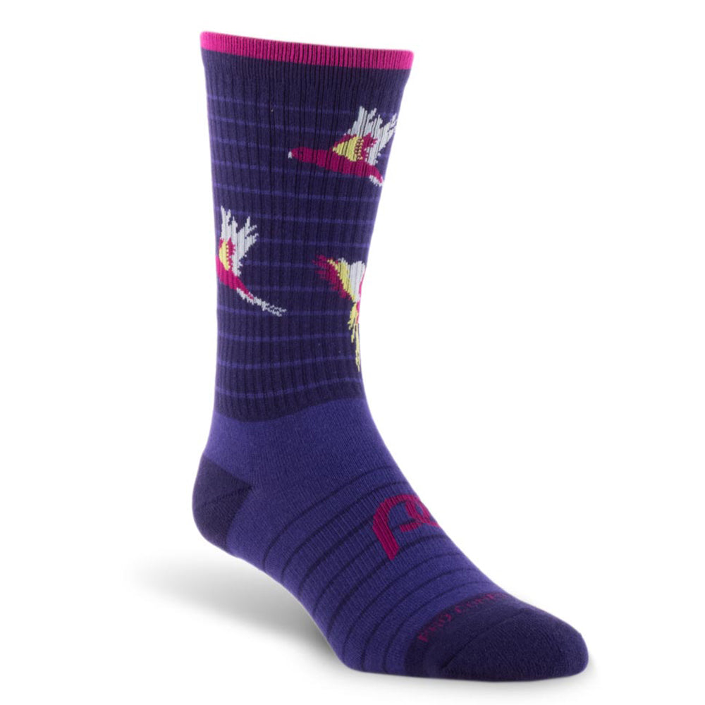 Birds of Paradise Tropical Crew Socks - Compression socks for all day use