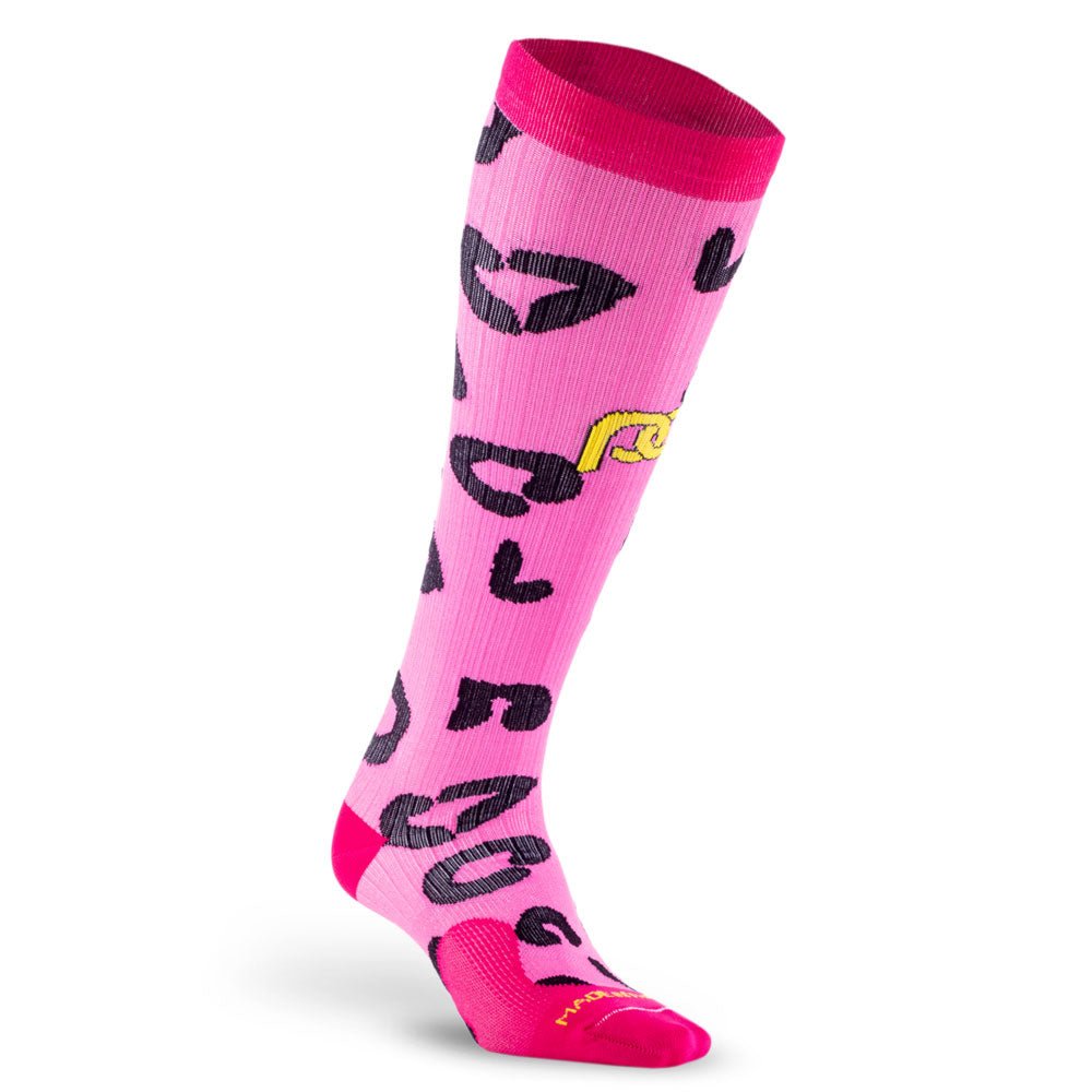 Marathon, Pink Cheetah - PRO Compression