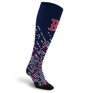 PRO Compression Major League Baseball Knee High Compression Sock Genuine MLB Merchandise Sock Boston Red Sox