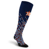 PRO Compression Major League Baseball Knee High Compression Sock Genuine MLB Merchandise Sock Houston Astros