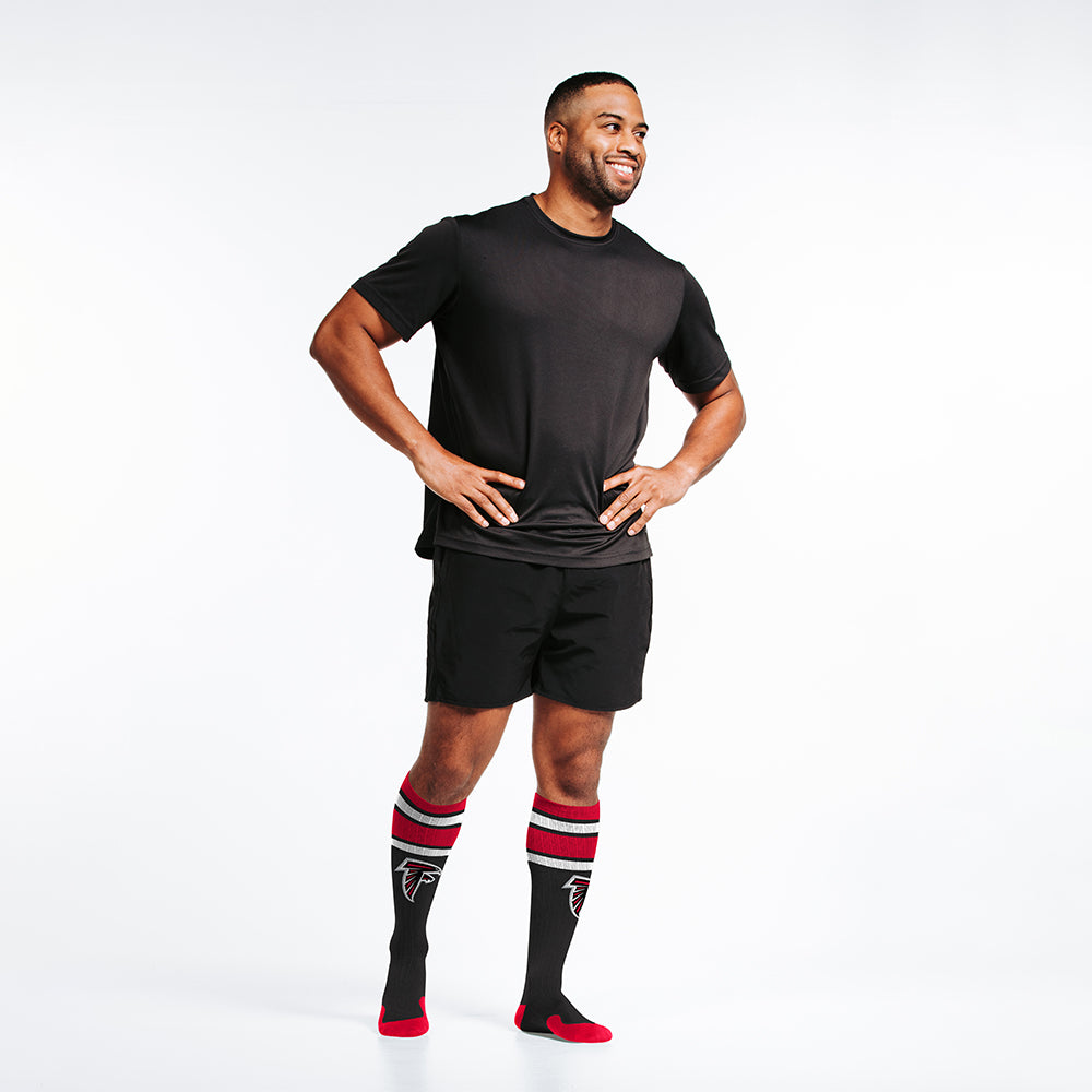 Pro Compression NFL Compression Socks, Atlanta Falcons, L/XL