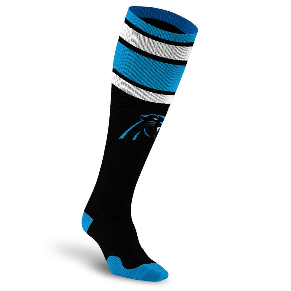 Carolina Panthers NFL Knee-High Compression Socks - Officially Licensed Product