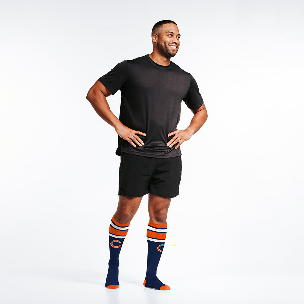 NFL Compression Socks, Chicago Bears