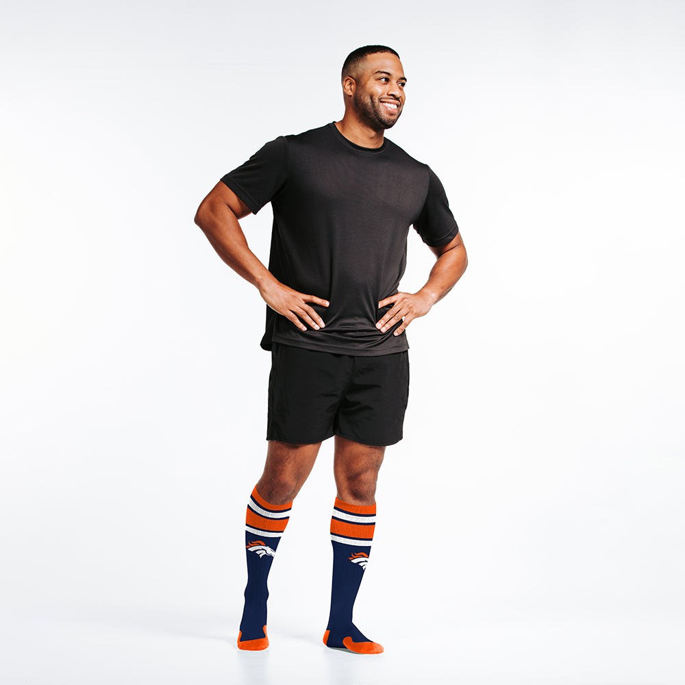 NFL Compression Socks, Denver Broncos