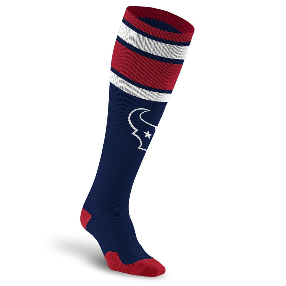 Houston Texans NFL Knee-High Compression Socks - Officially Licensed Product