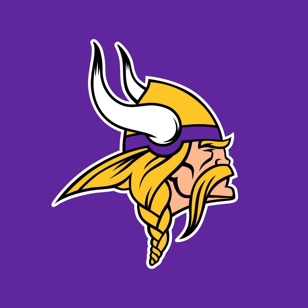 Licensed NFL Shop Multi-use Decals - Minnesota Vikings