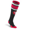 San Francisco 49ers NFL Knee-High Compression Socks - Officially Licensed Product