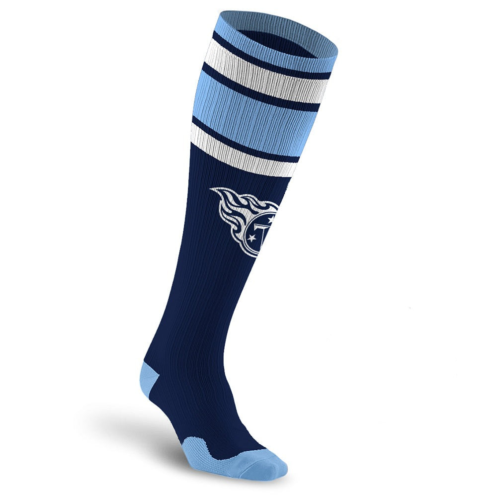 Tennessee Titans NFL Knee-High Compression Socks - Officially Licensed Product