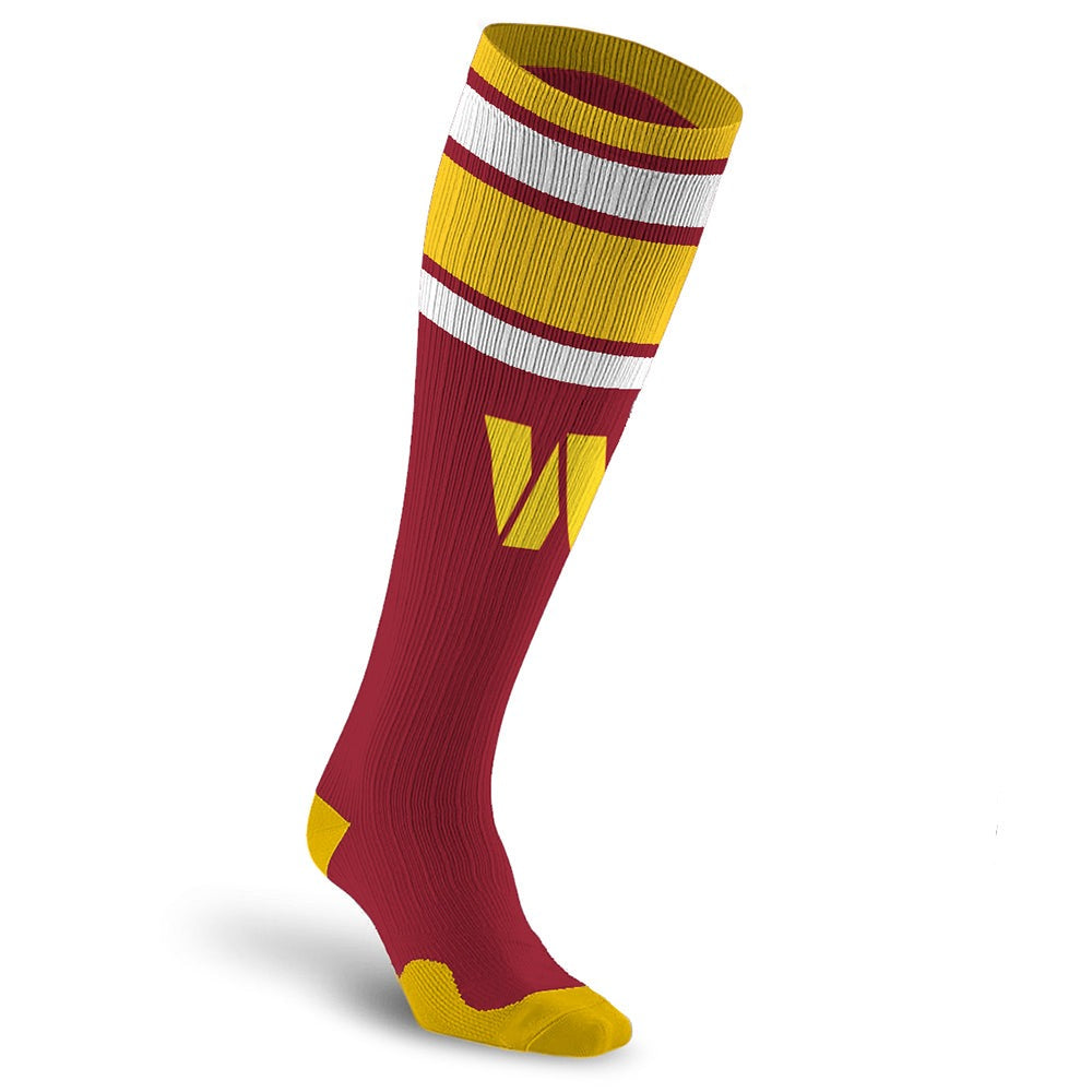 Washington Commanders NFL Knee-High Compression Socks - Officially Licensed Product