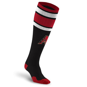 PRO Compression Major League Baseball Knee High Compression Sock Genuine MLB Merchandise Sock Arizona Diamondbacks