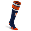 PRO Compression Major League Baseball Knee High Compression Sock Genuine MLB Merchandise Sock Houston Astros