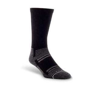 black crew socks for hiking and trail running